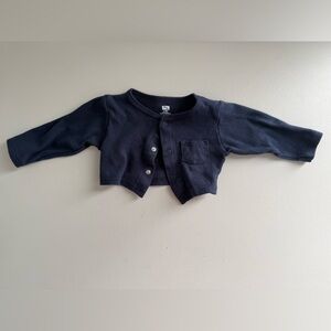 HB Navy Blue Baby Cardigan